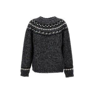 Parosh Classic Knit Sweater With Round Neckline - NWT